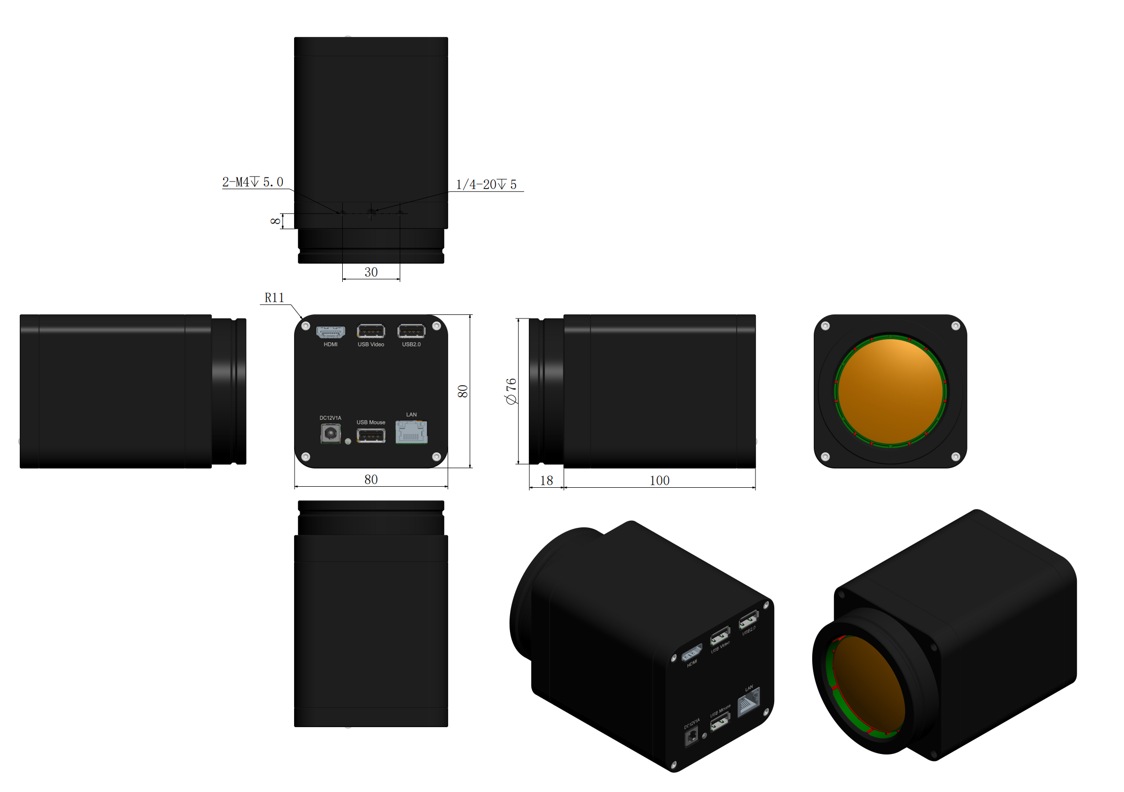AFDM434 Dimensions