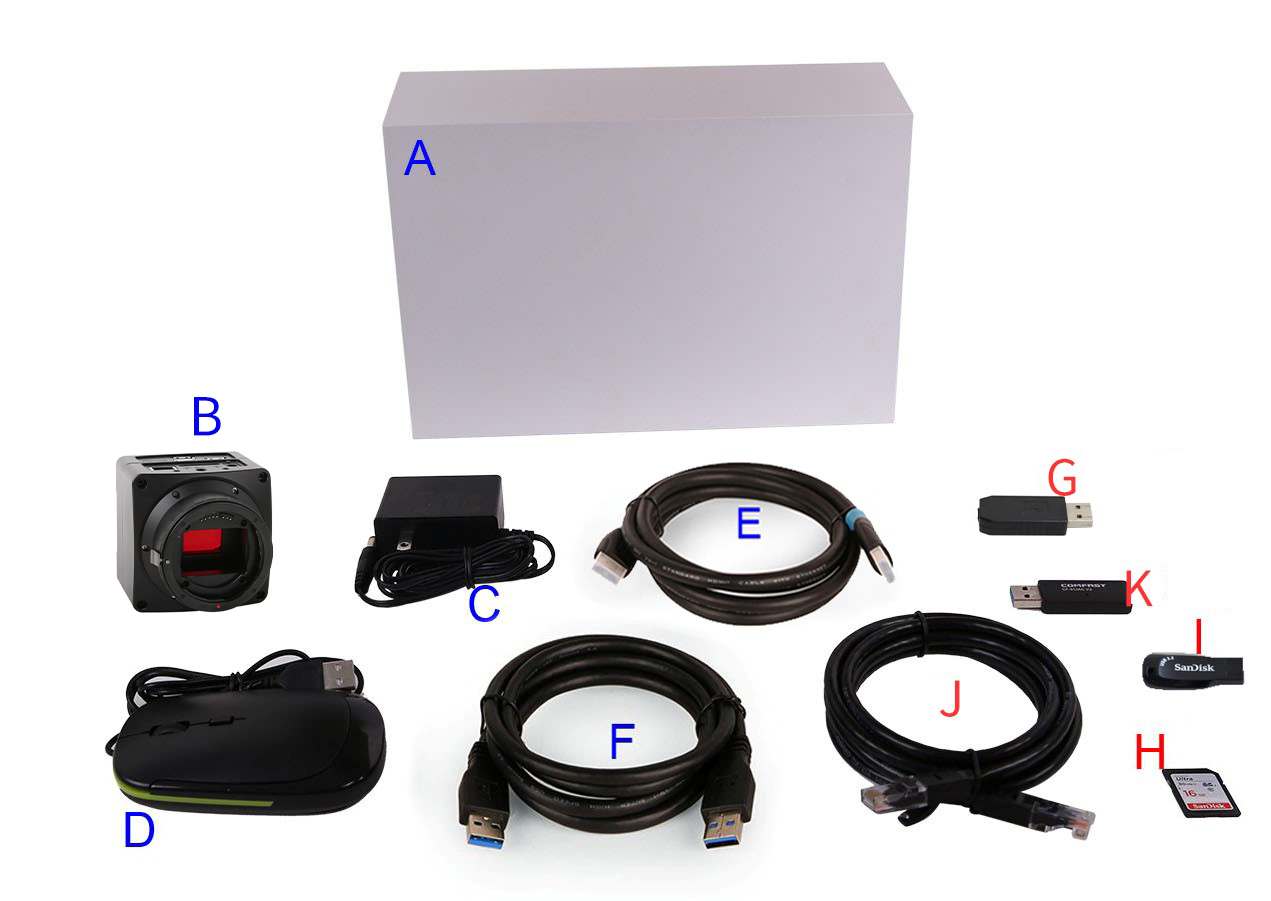 X8FCAM4K_EFL Series Package Contents