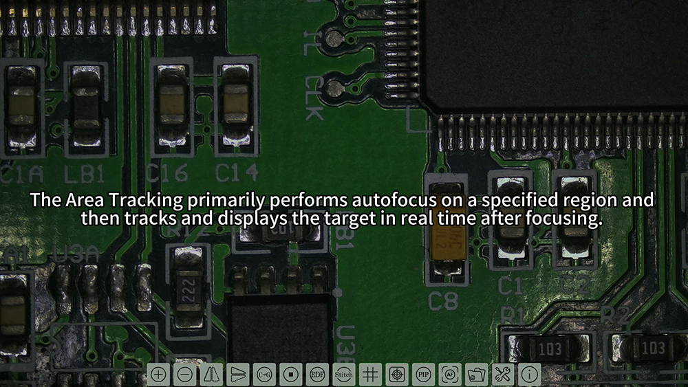 X5FCAM4K Area Tracking Function