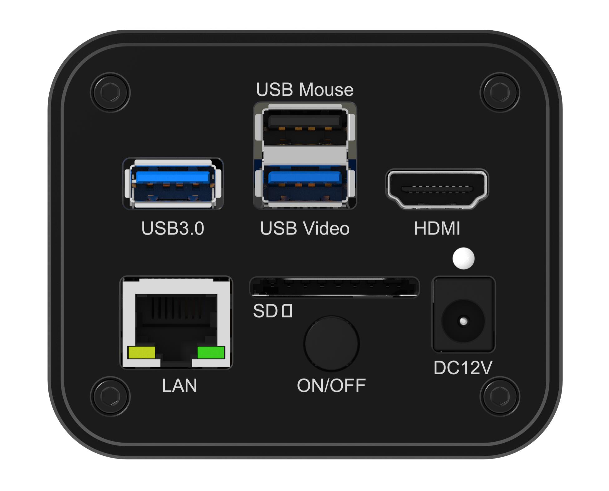 X5CAM4K8MMA Series HDMI Camera Interface Panel Diagram