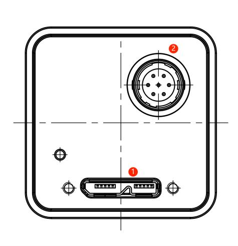 SWIR331 Camera Dimensions