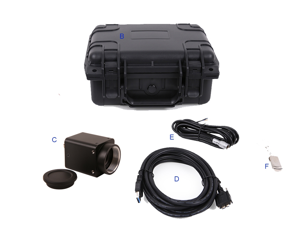 Packing Information for the SWIR Series USB Uncooled Camera