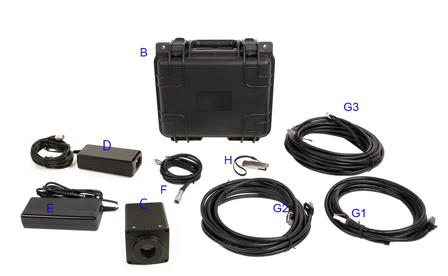 Packaging Information for SWIR Series GigE Cooled Cameras